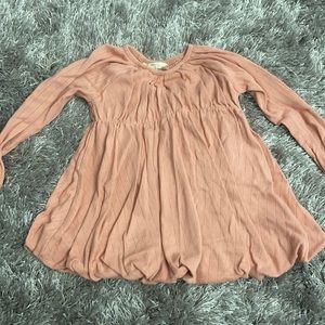 Burts bees pink dress. Size 18months